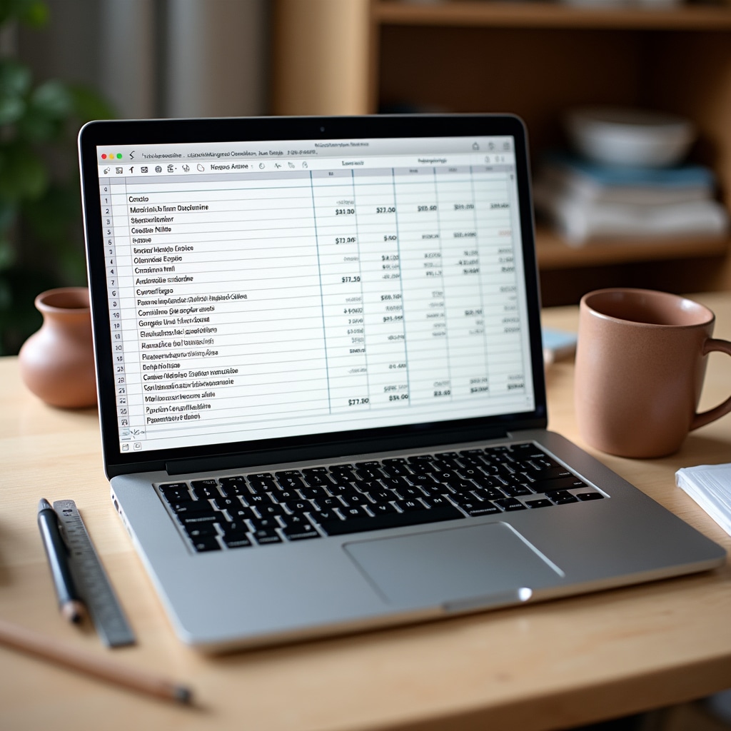 Foglio di calcolo per la determinazione del prezzo di vendita artigianale